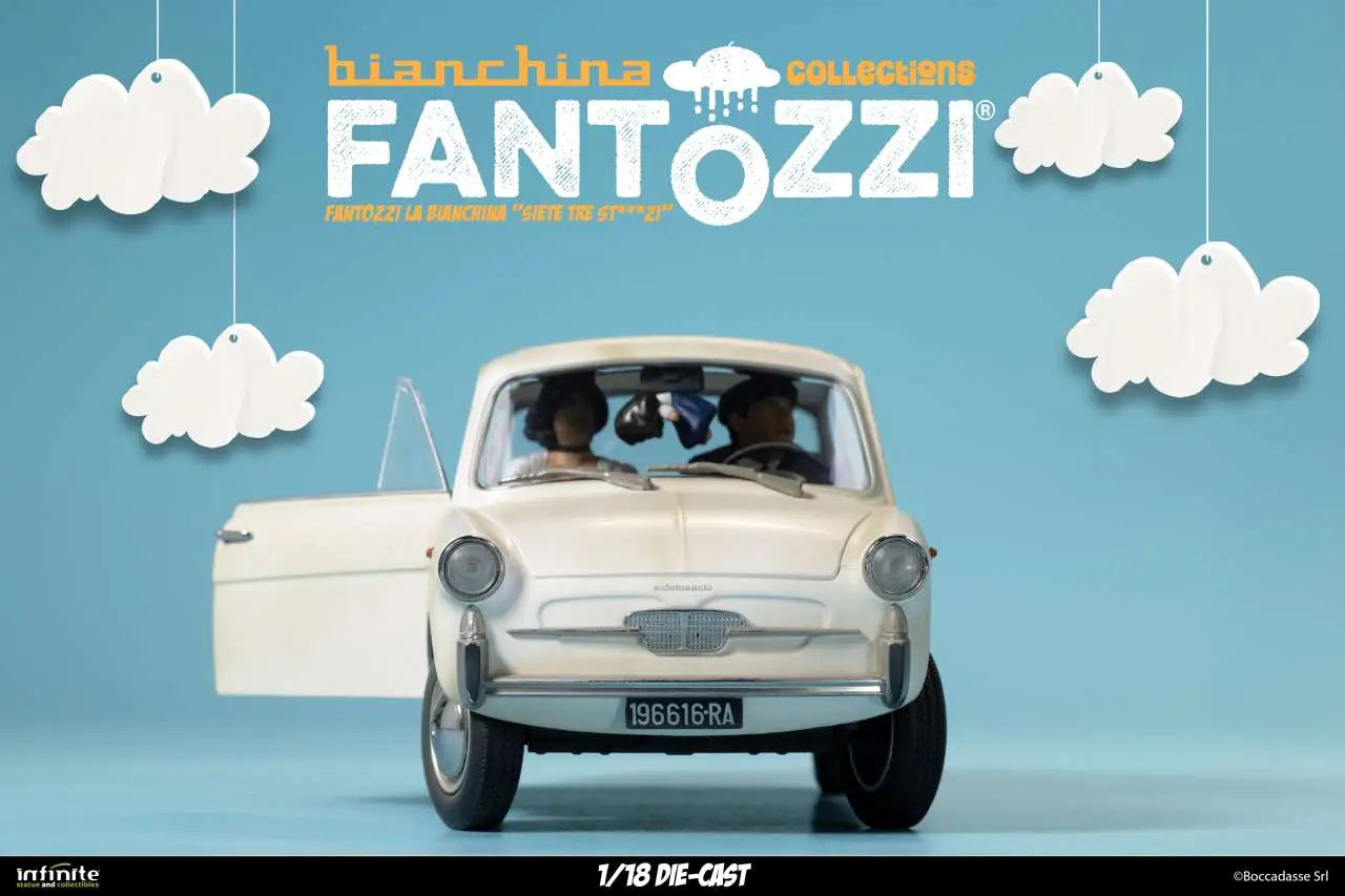 Fantozzi La Bianchina Siete Tre St...zi 1/18 Die-cast