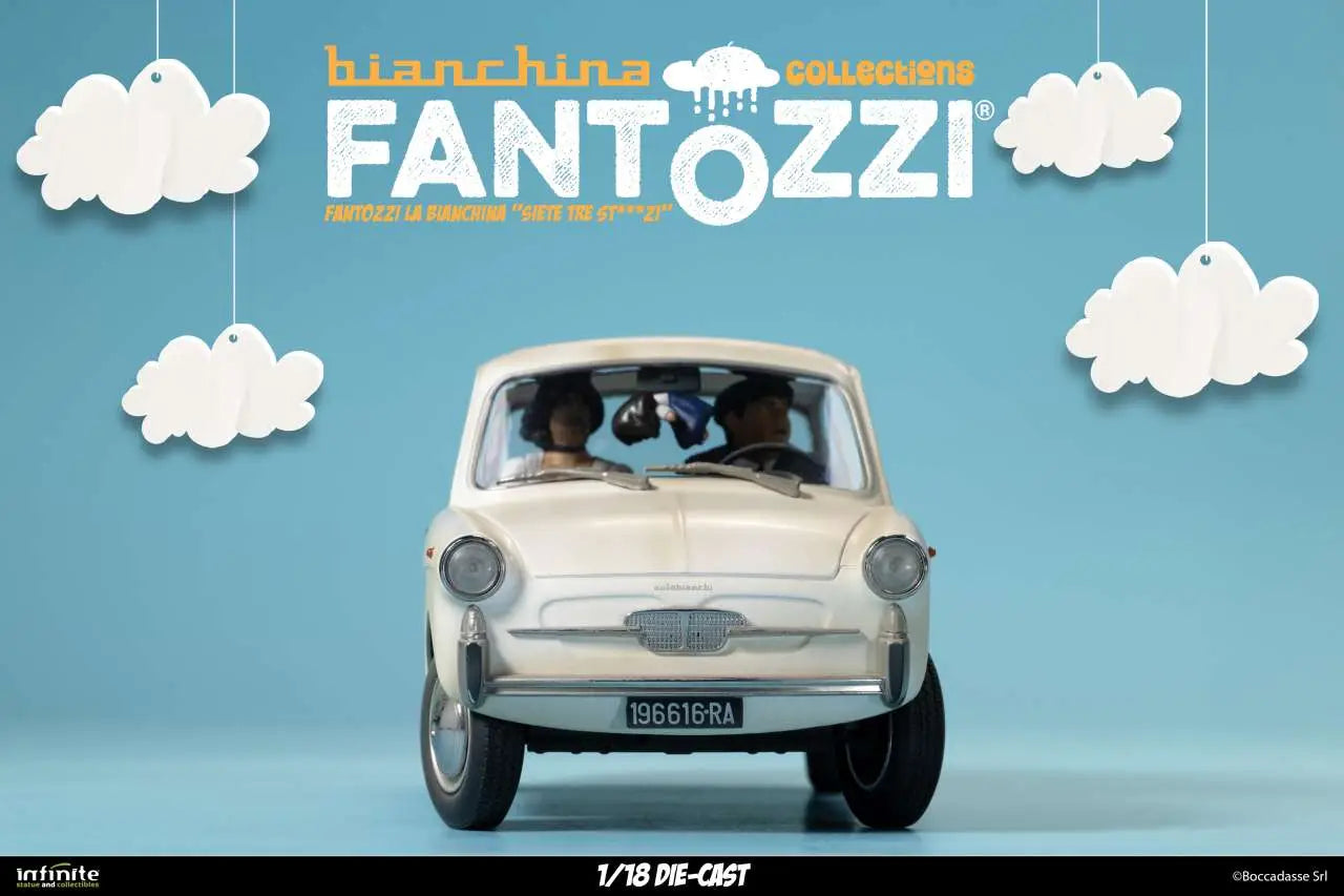 Fantozzi La Bianchina Siete Tre St...zi 1/18 Die-cast