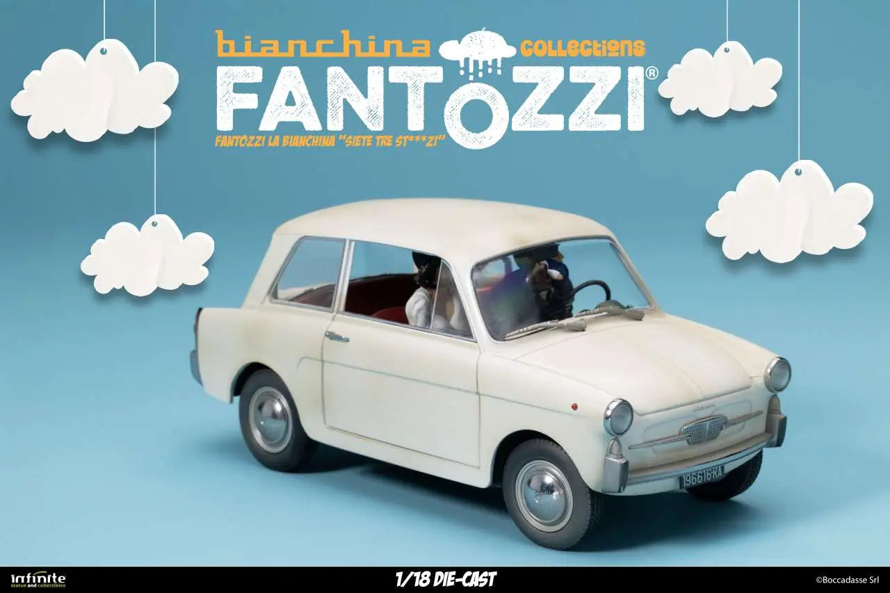 Fantozzi La Bianchina Siete Tre St...zi 1/18 Die-cast