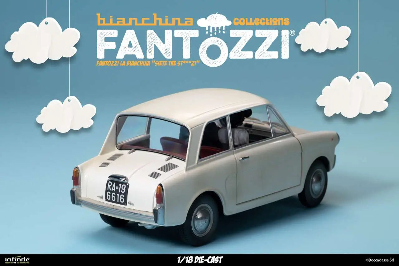 Fantozzi La Bianchina Siete Tre St...zi 1/18 Die-cast