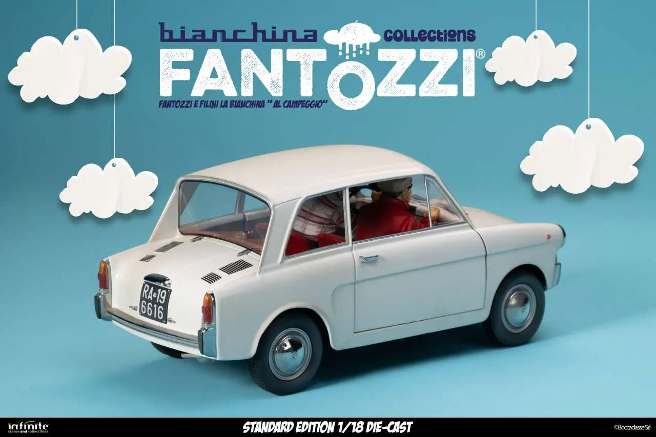 Fantozzi E Filini La Bianchina Al Campeggio 1/18 Die-cast Standard Edition