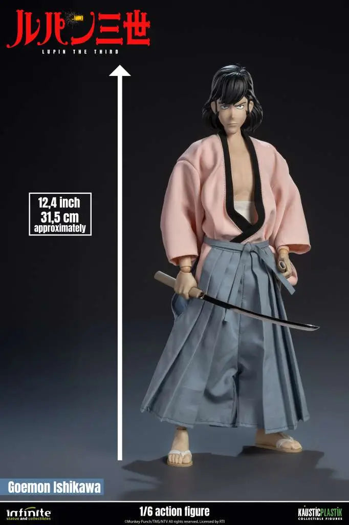 Lupin The 3rd The Italian Adventure Goemon Ishikawa Xiii 1/6 Action Figure Standard Edition