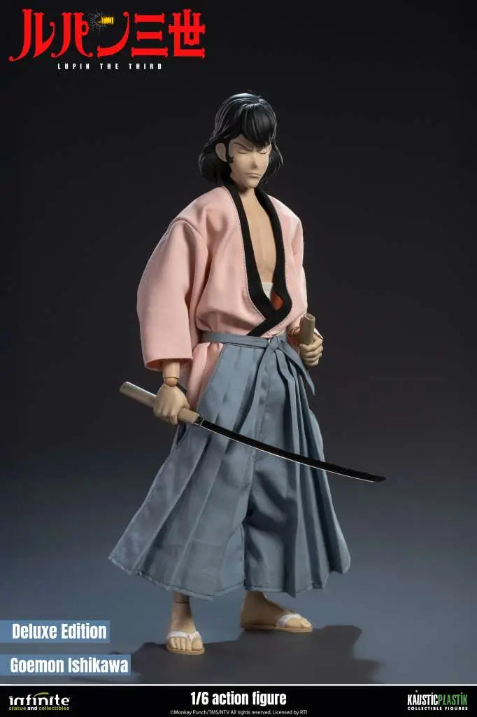 Lupin The 3rd The Italian Adventure Goemon Ishikawa Xiii 1/6 Action Figure Deluxe Edition
