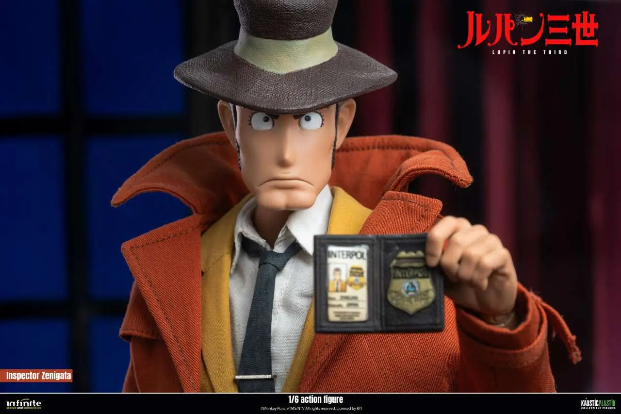 Lupin The 3rd The Italian Adventure Inspector Koichi Zenigata 1/6 Action Figure Standard Edition