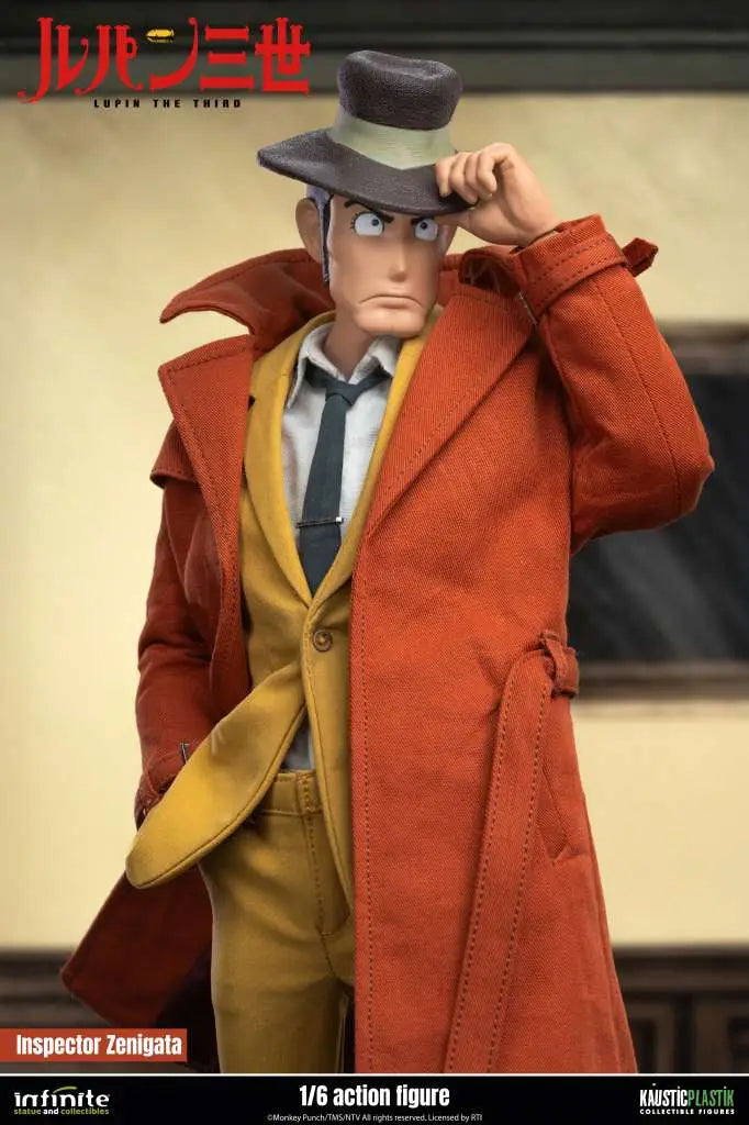 Lupin The 3rd The Italian Adventure Inspector Koichi Zenigata 1/6 Action Figure Standard Edition