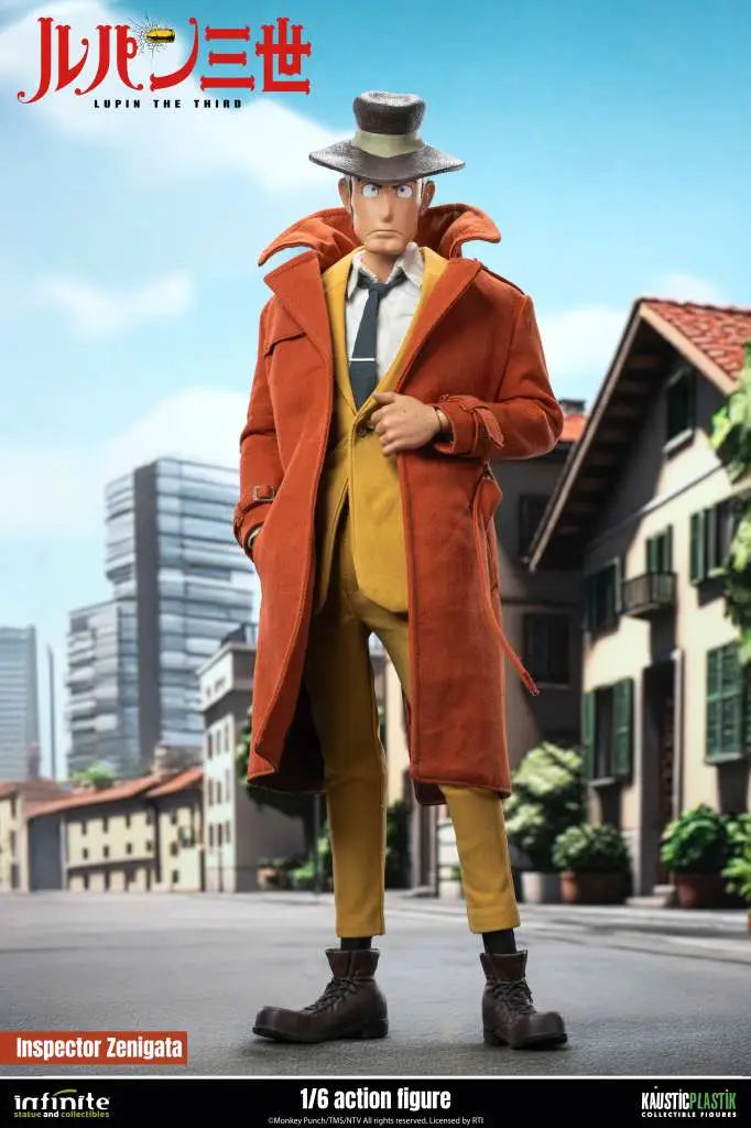 Lupin The 3rd The Italian Adventure Inspector Koichi Zenigata 1/6 Action Figure Standard Edition