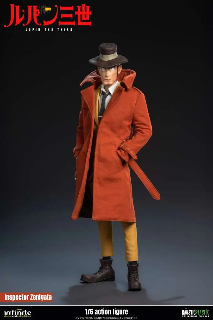Lupin The 3rd The Italian Adventure Inspector Koichi Zenigata 1/6 Action Figure Standard Edition