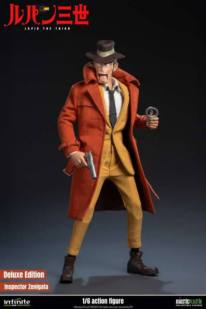 Lupin The 3rd The Italian Adventure Inspector Zenigata Koichi 1/6 Action Figure Deluxe Edition