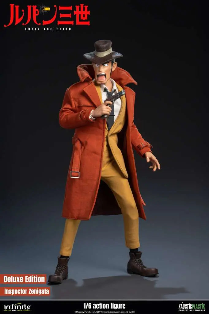 Lupin The 3rd The Italian Adventure Inspector Zenigata Koichi 1/6 Action Figure Deluxe Edition
