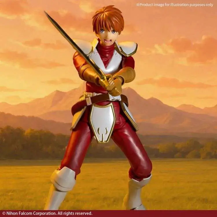 Revoltech Ys 1° & 2° Chronicles Adol Christin Action Figure