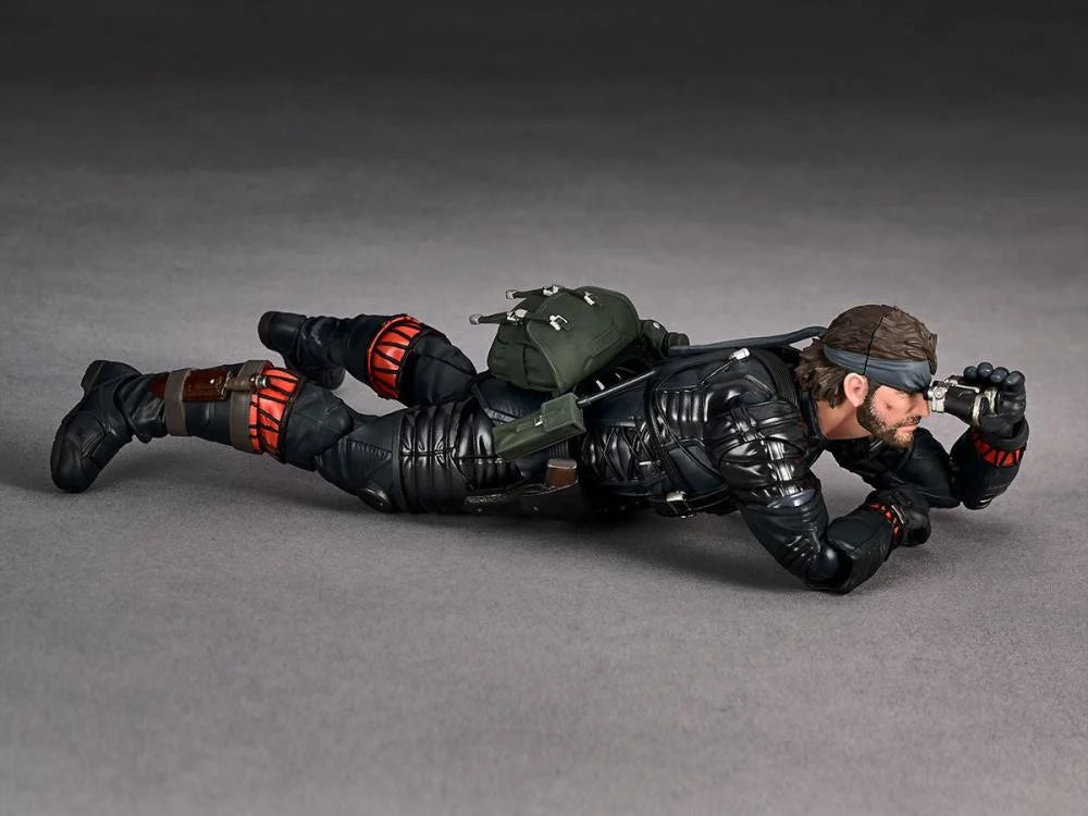 Revoltech A.y. Metal Gear Solid Delta Naked Snake Sneaking Suit Ver Action Figure
