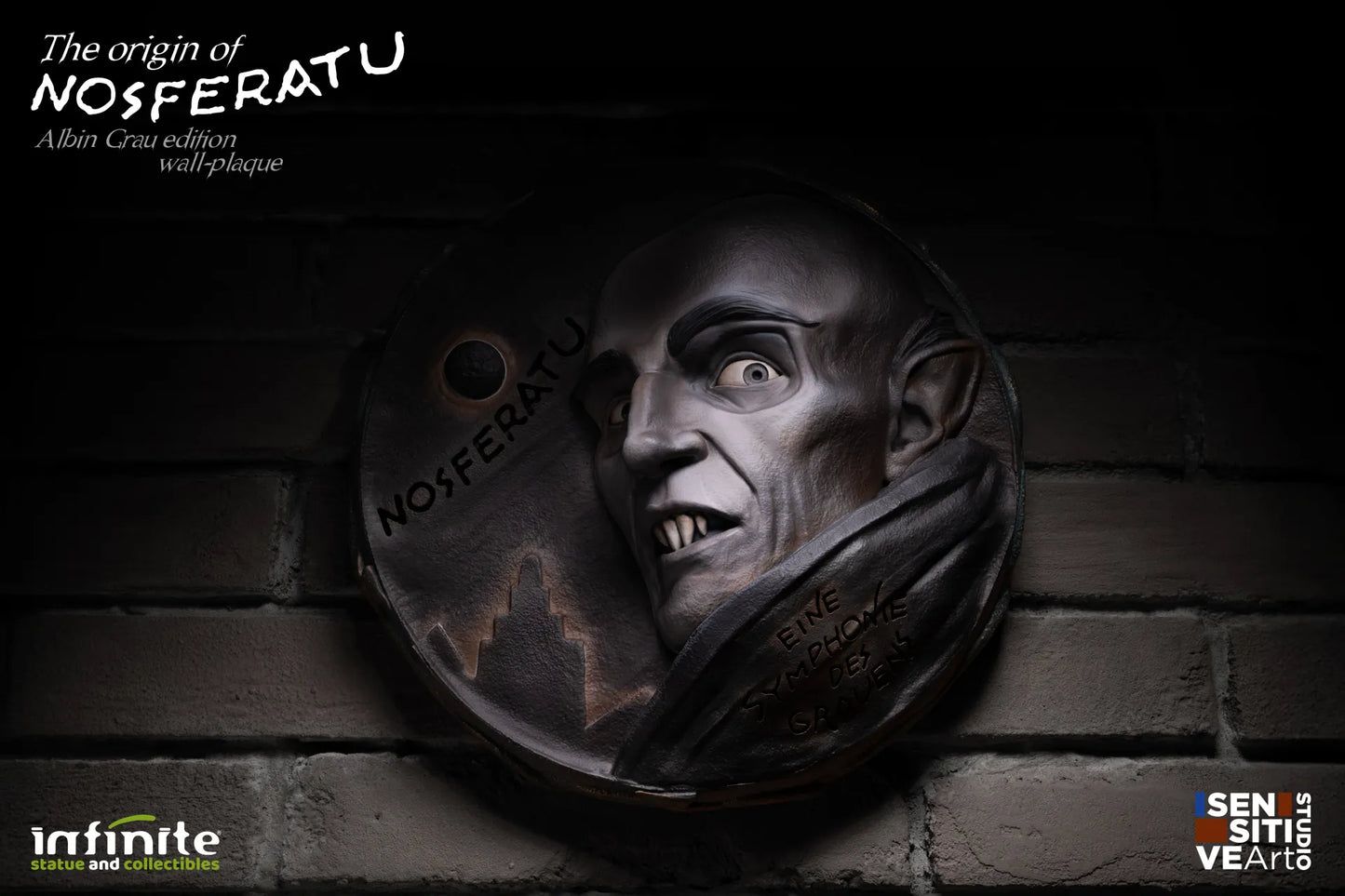 The Origin Of Nosferatu Albin Grau Edition Wall Plaque