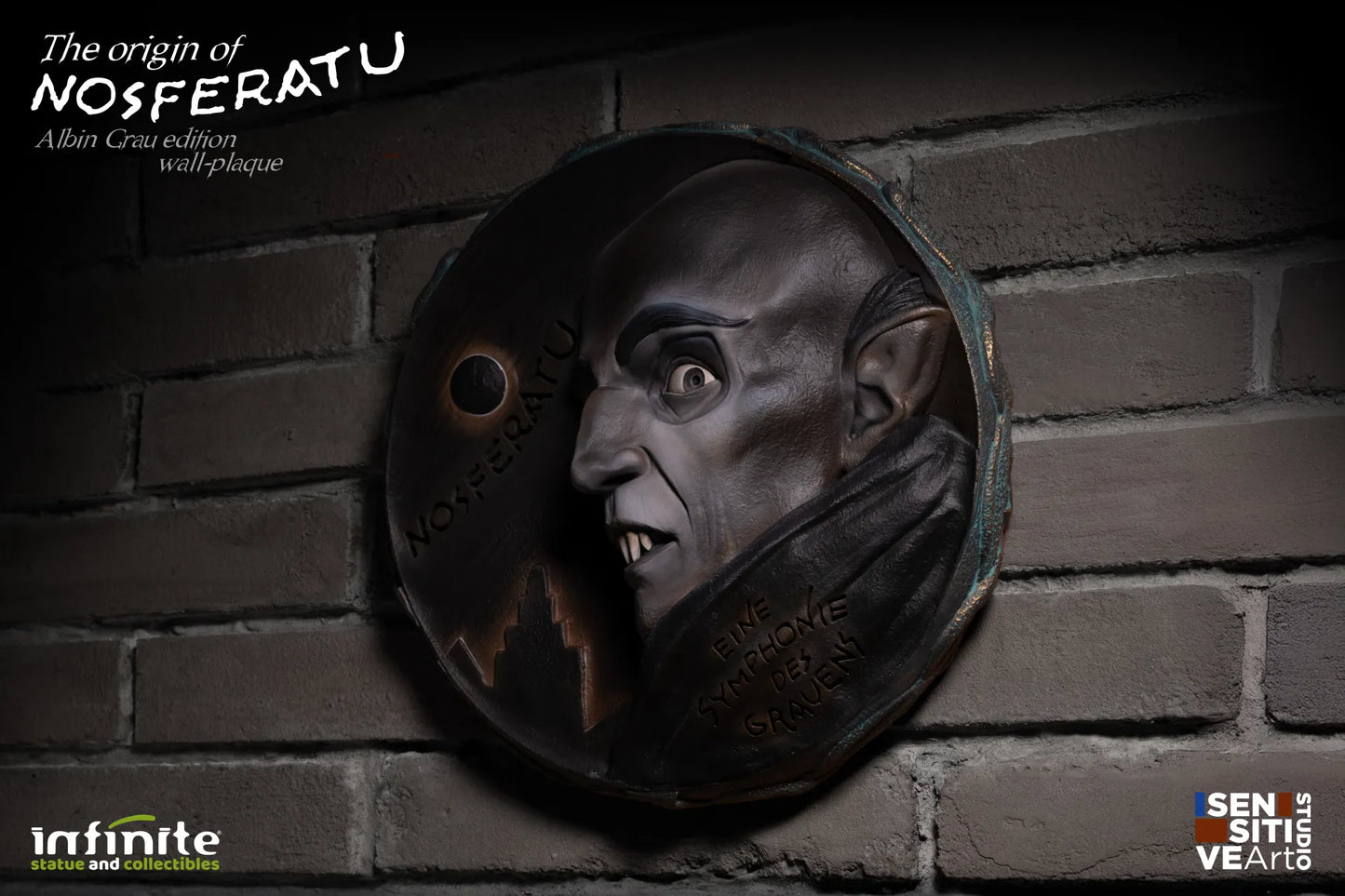 The Origin Of Nosferatu Albin Grau Edition Wall Plaque