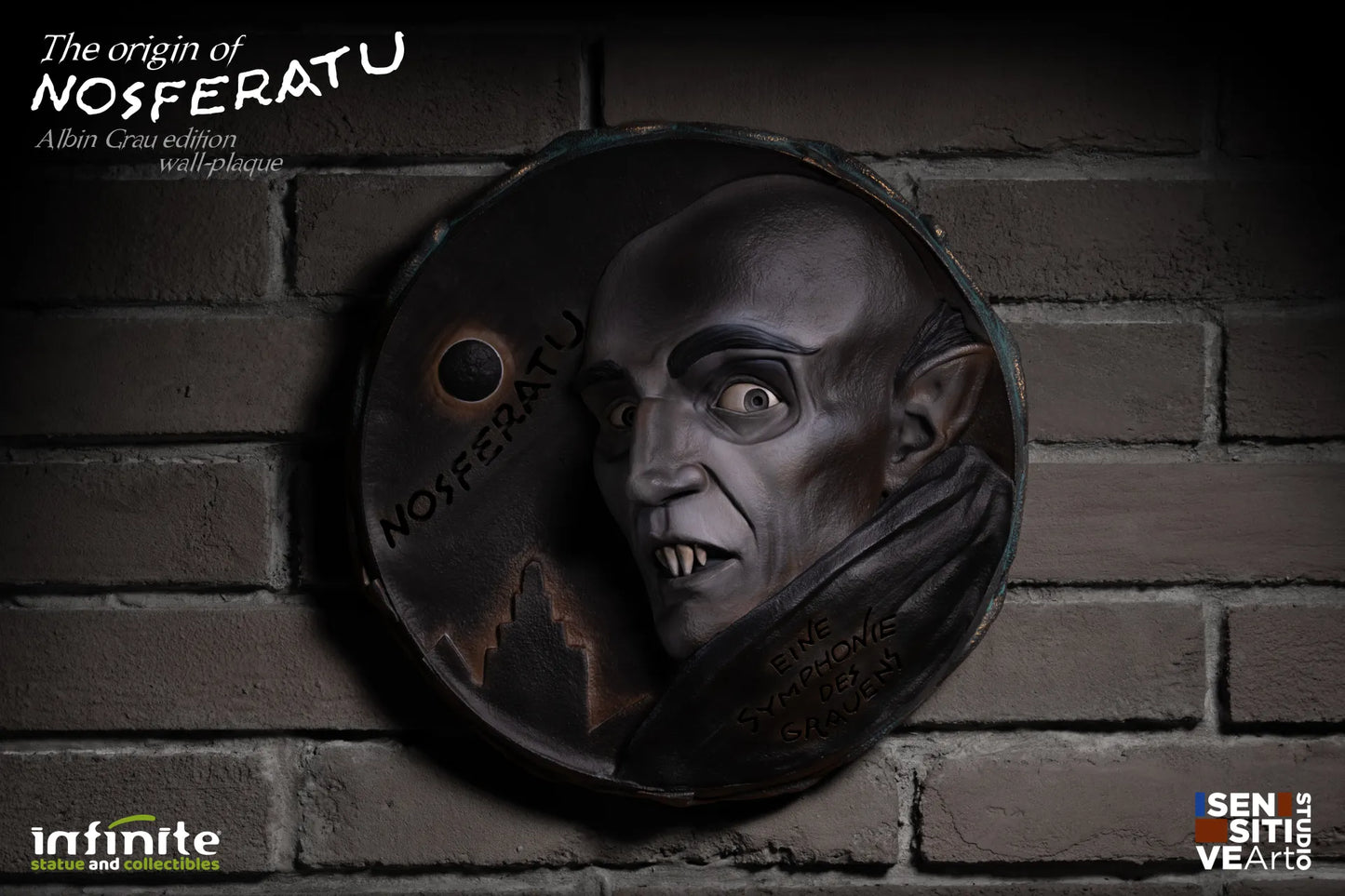 The Origin Of Nosferatu Albin Grau Edition Wall Plaque