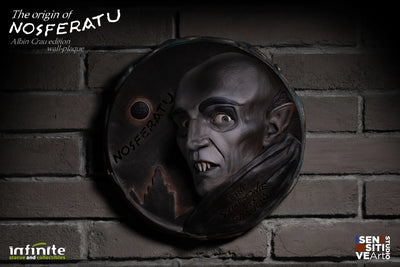 The Origin Of Nosferatu Albin Grau Edition Wall Plaque