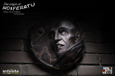 The Origin Of Nosferatu Albin Grau Edition Wall Plaque