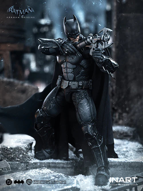 Batman Arkham Origins Batman Battle Damaged Ver 1/12 Action Figure