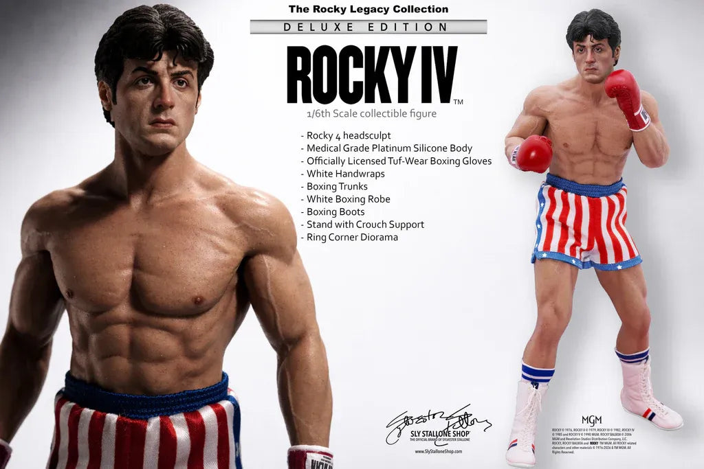 Rocky 4 Deluxe Edition 1/6 Scale Action Figure