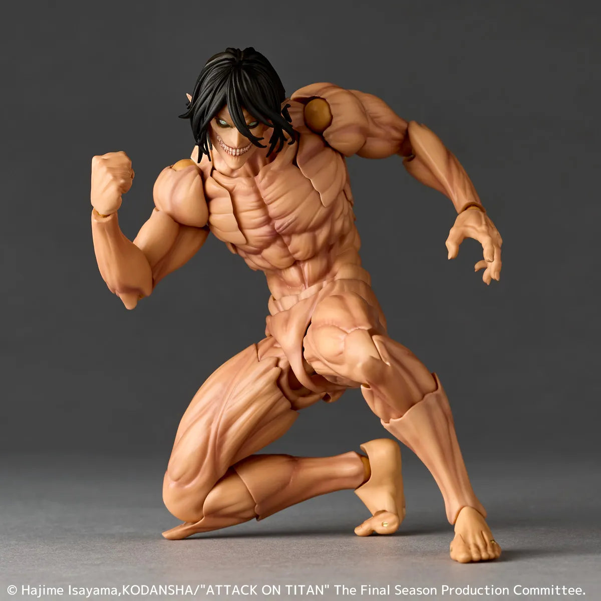 Revoltech A.y. Attack On Titan Eren Titan Action Figure (resale)