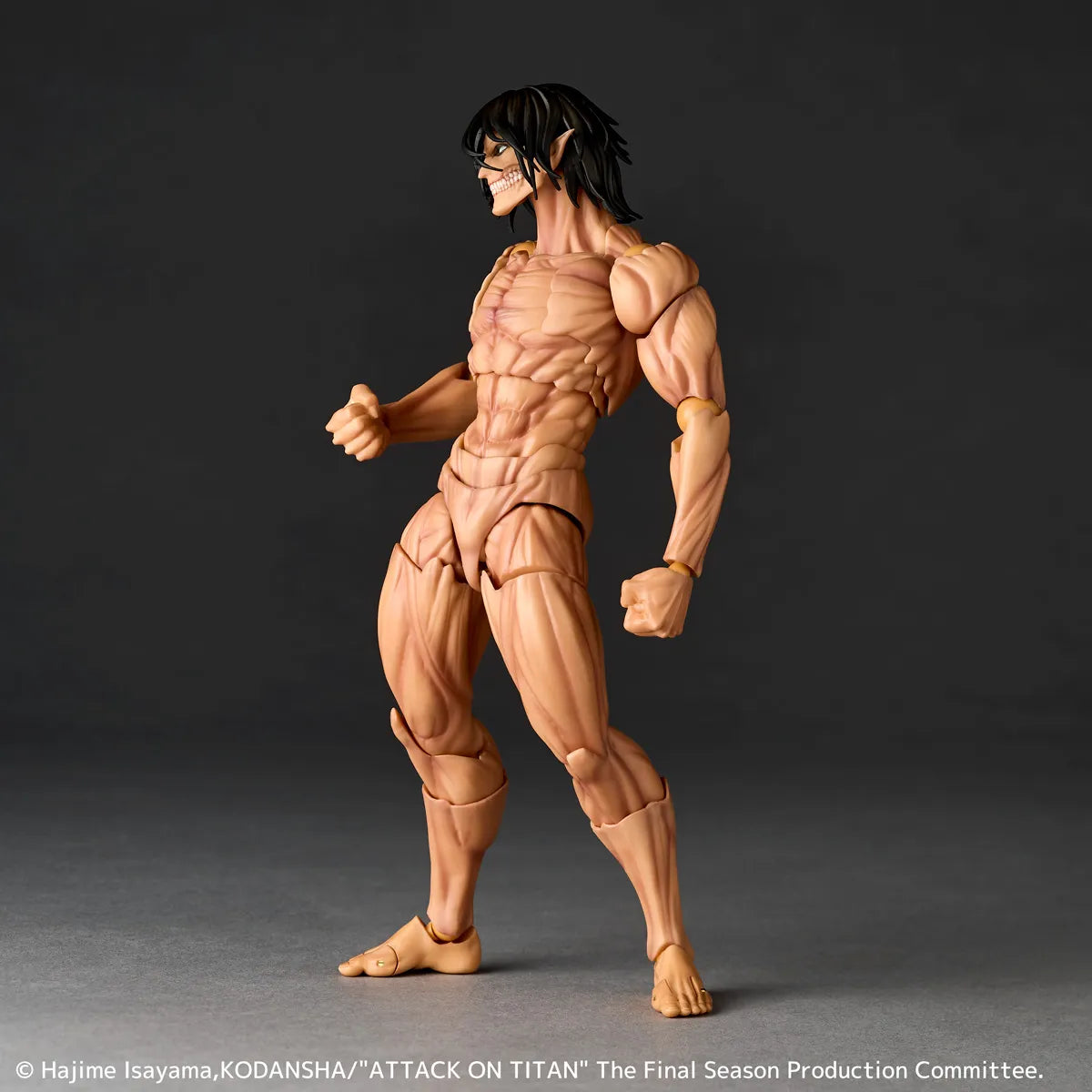 Revoltech A.y. Attack On Titan Eren Titan Action Figure (resale)