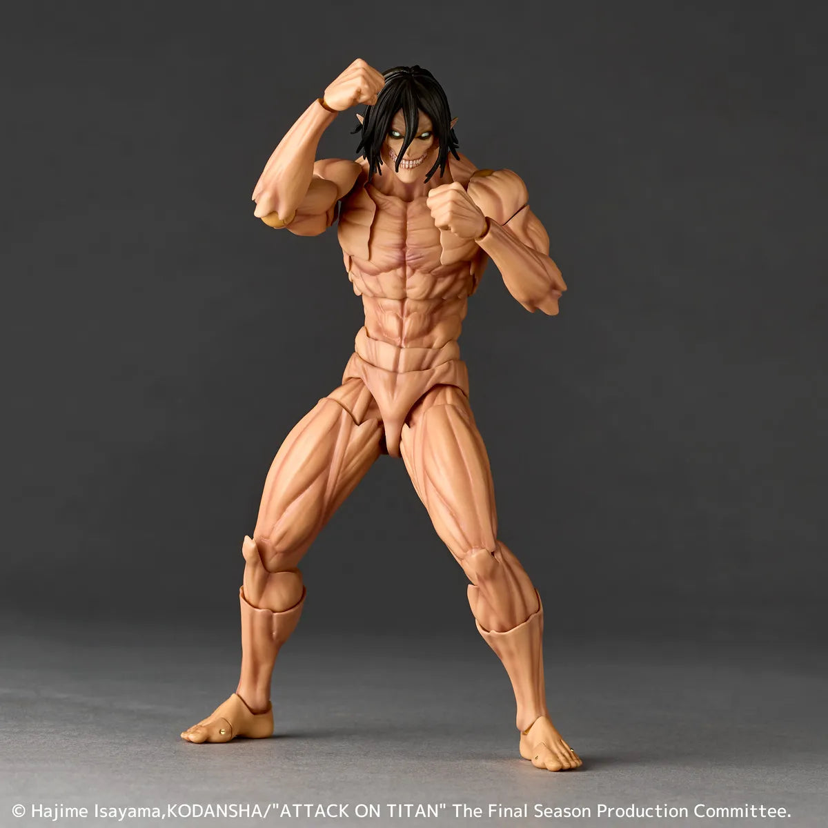 Revoltech A.y. Attack On Titan Eren Titan Action Figure (resale)