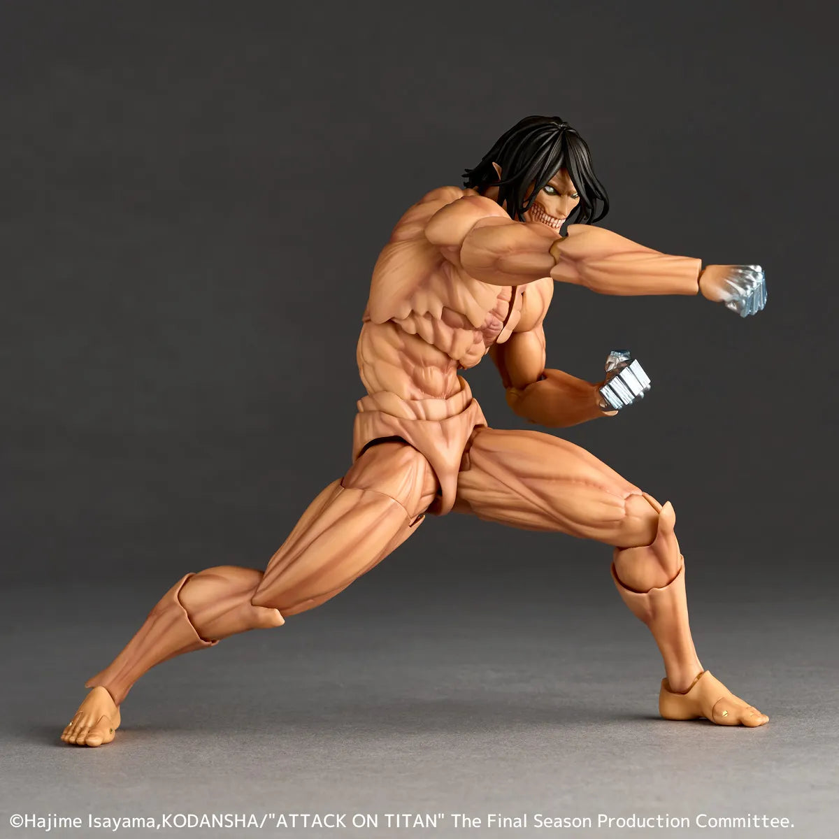 Revoltech A.y. Attack On Titan Eren Titan Action Figure (resale)