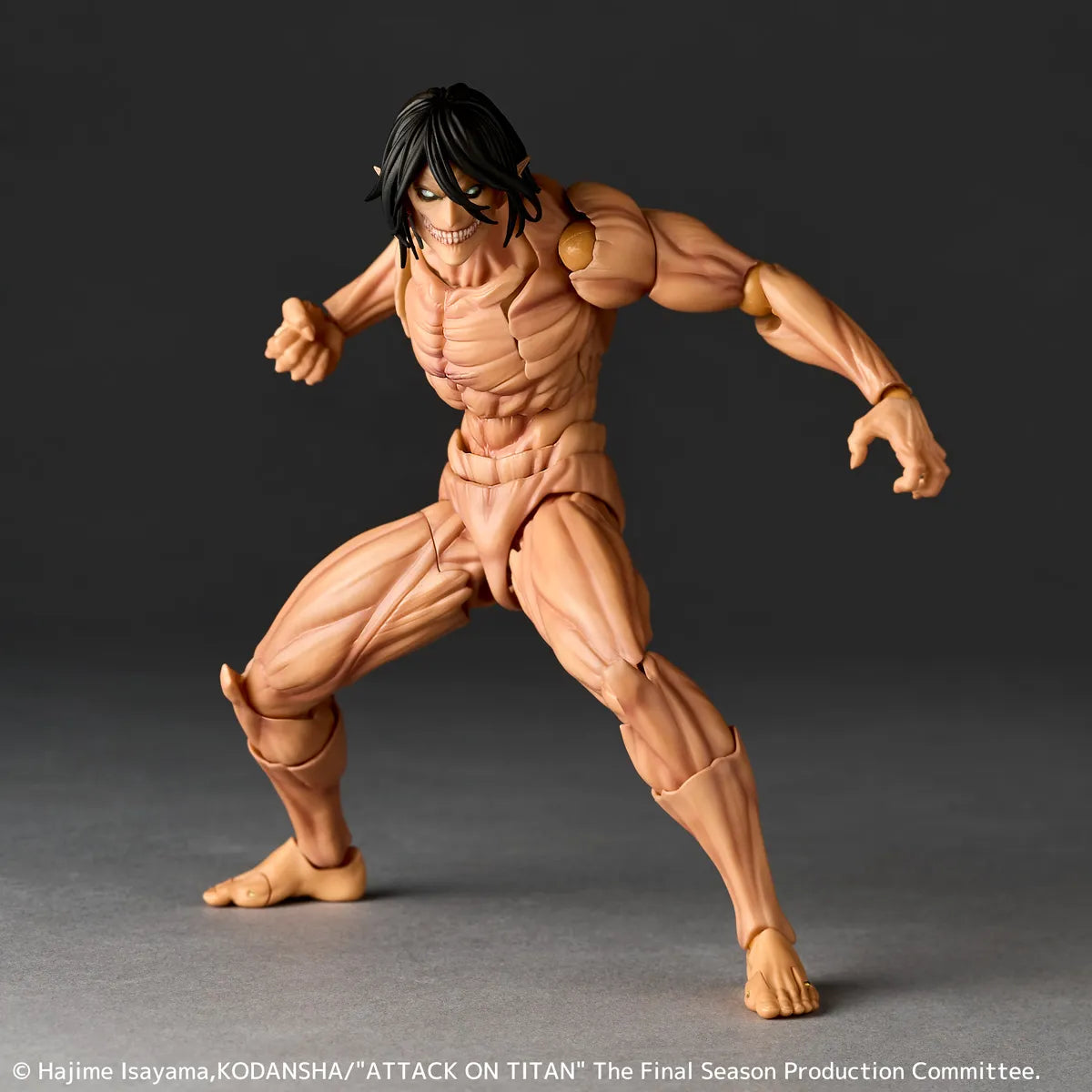 Revoltech A.y. Attack On Titan Eren Titan Action Figure (resale)