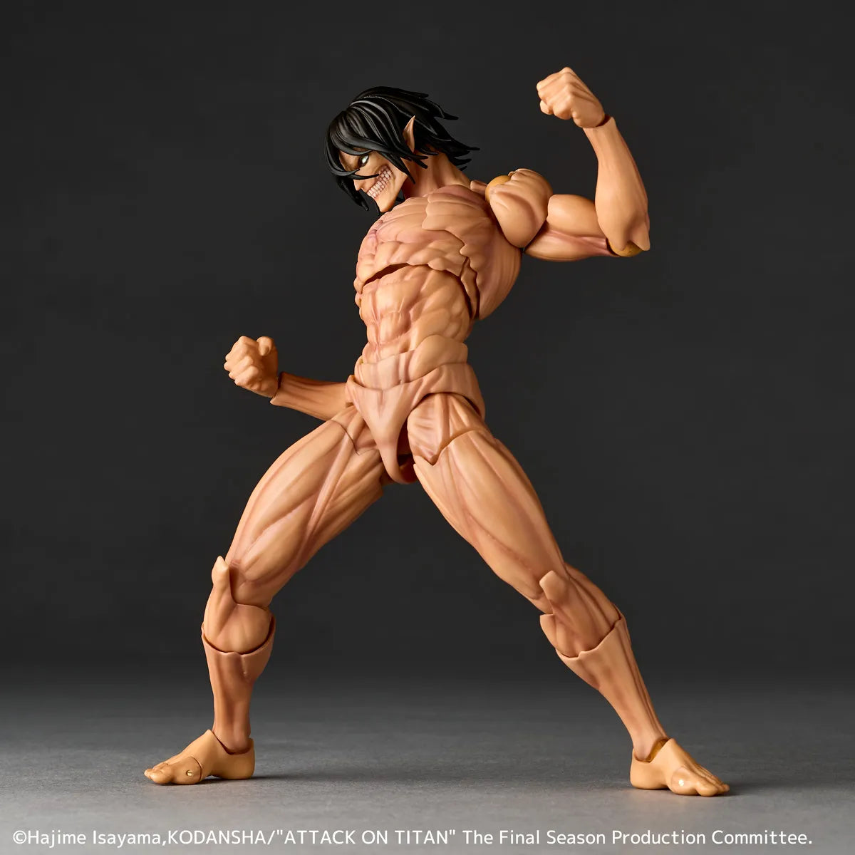 Revoltech A.y. Attack On Titan Eren Titan Action Figure (resale)