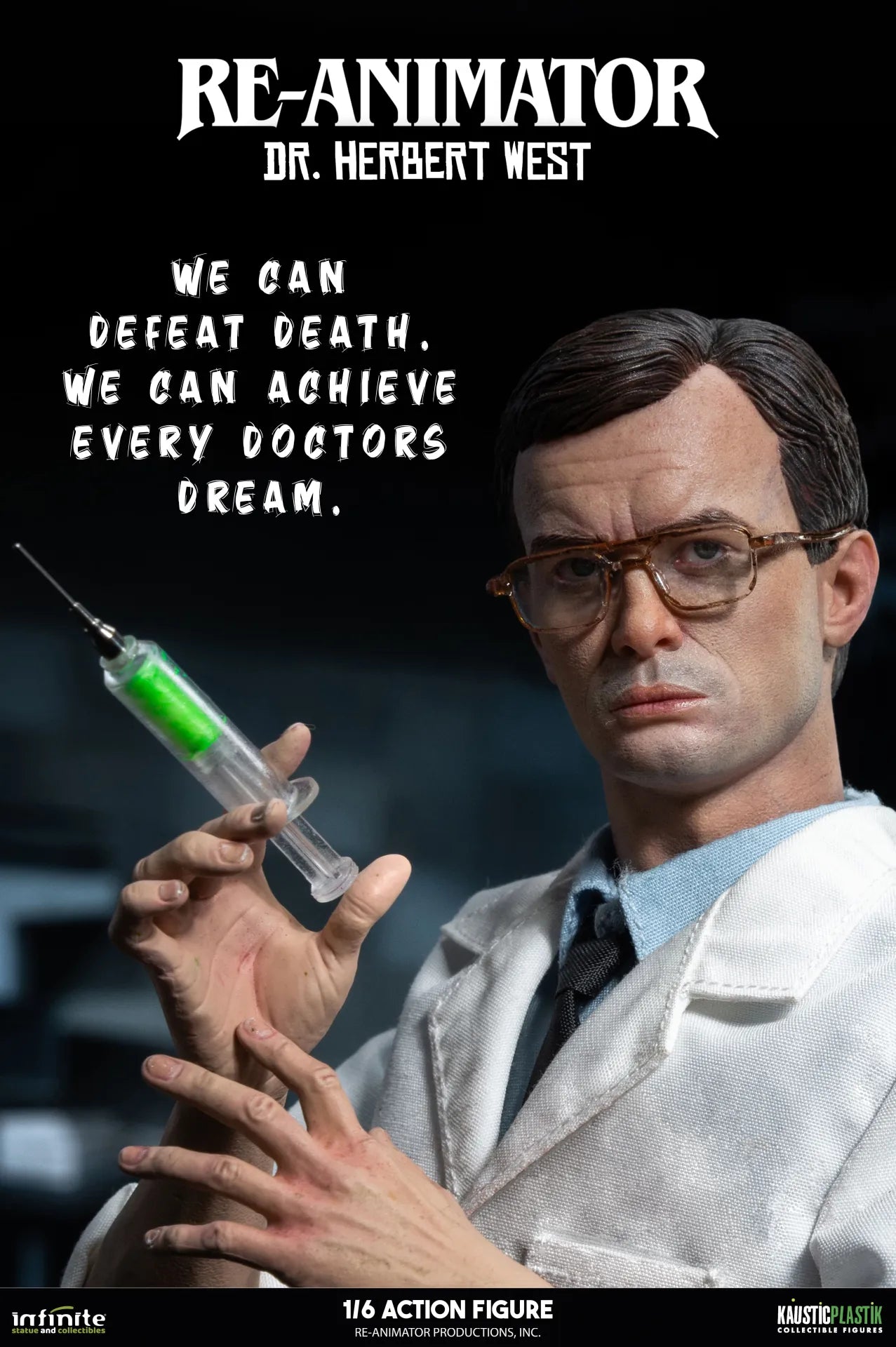 Re-animator Doctor Herbert West 1/6 Action Figure Standard Edition