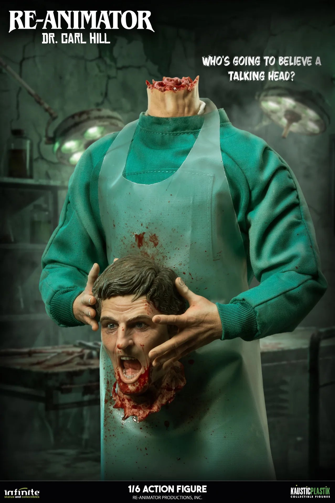 Re-animator Doctor Carl Hill 1/6 Action Figure Standard Edition