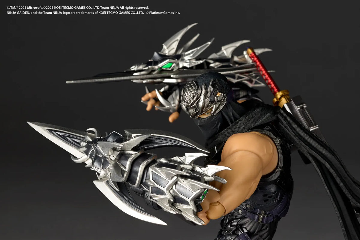 Revoltech Amazing Yamaguchi Ryu Hayabusa Ninja Gaiden 4 Action Figure
