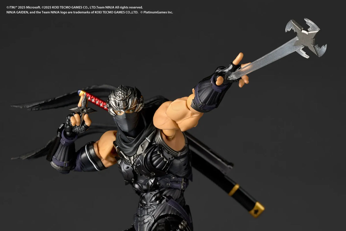 Revoltech Amazing Yamaguchi Ryu Hayabusa Ninja Gaiden 4 Action Figure
