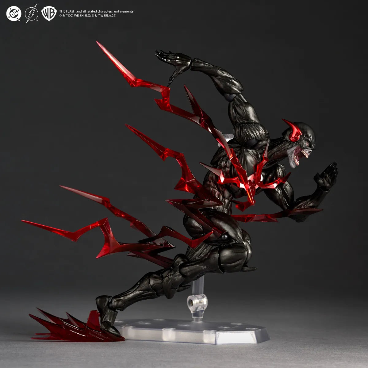 Revoltech Amazing Yamaguchi Dc Comics Black Flash Action Figure