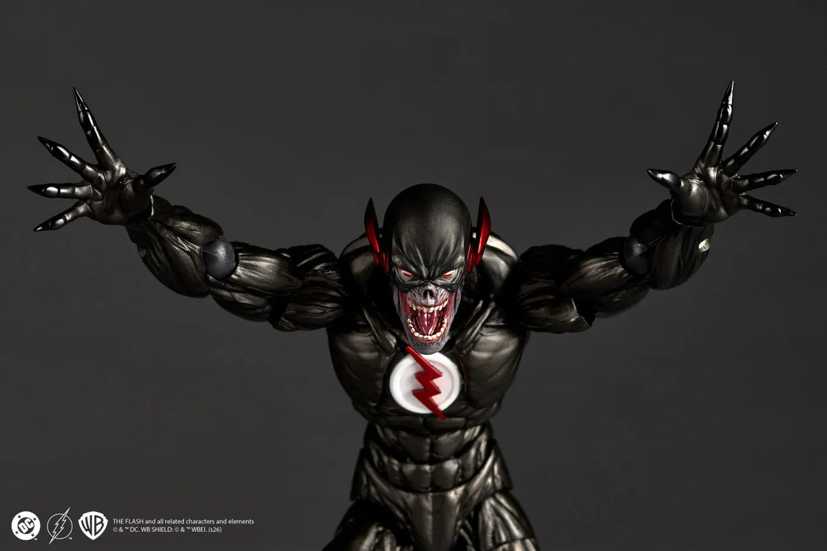 Revoltech Amazing Yamaguchi Dc Comics Black Flash Action Figure