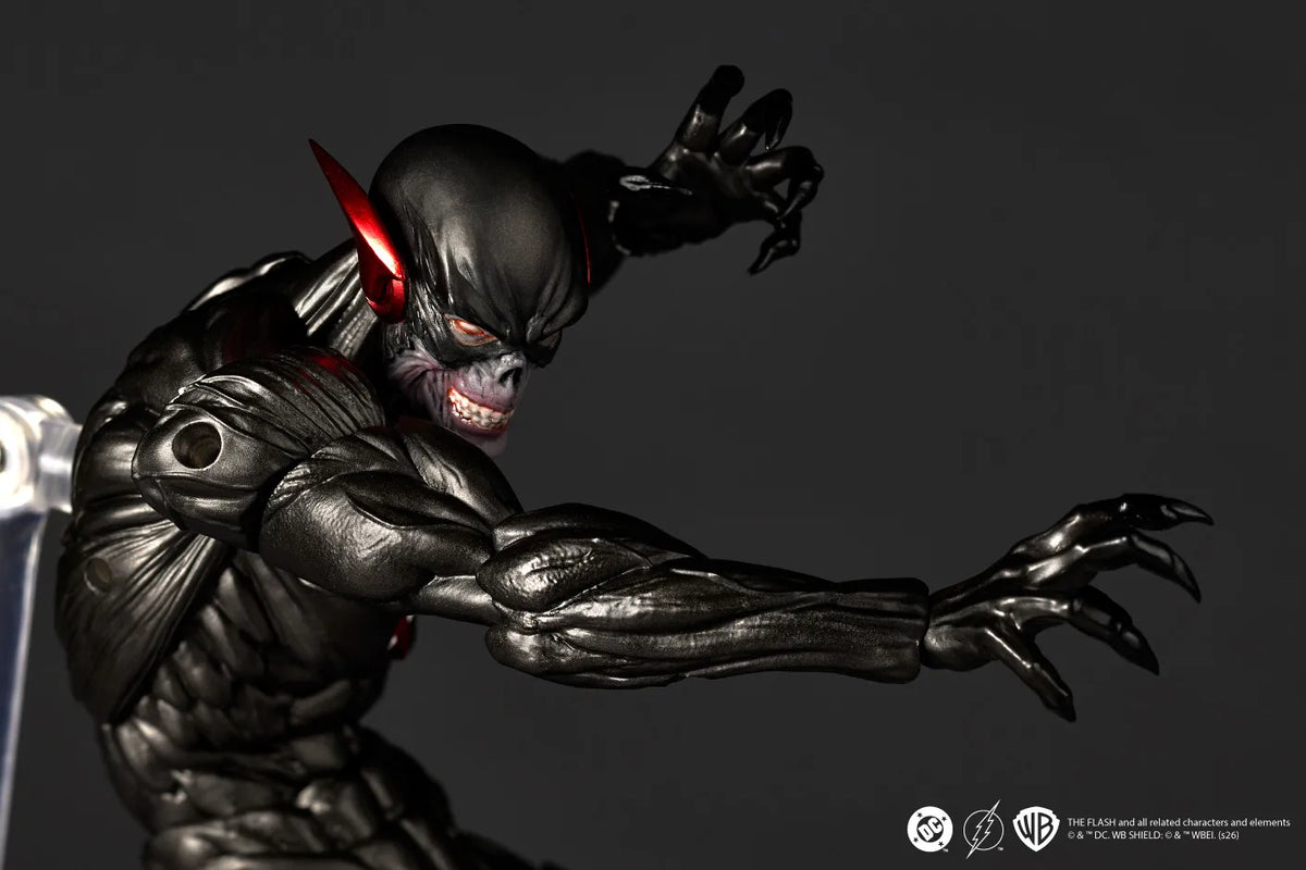 Revoltech Amazing Yamaguchi Dc Comics Black Flash Action Figure