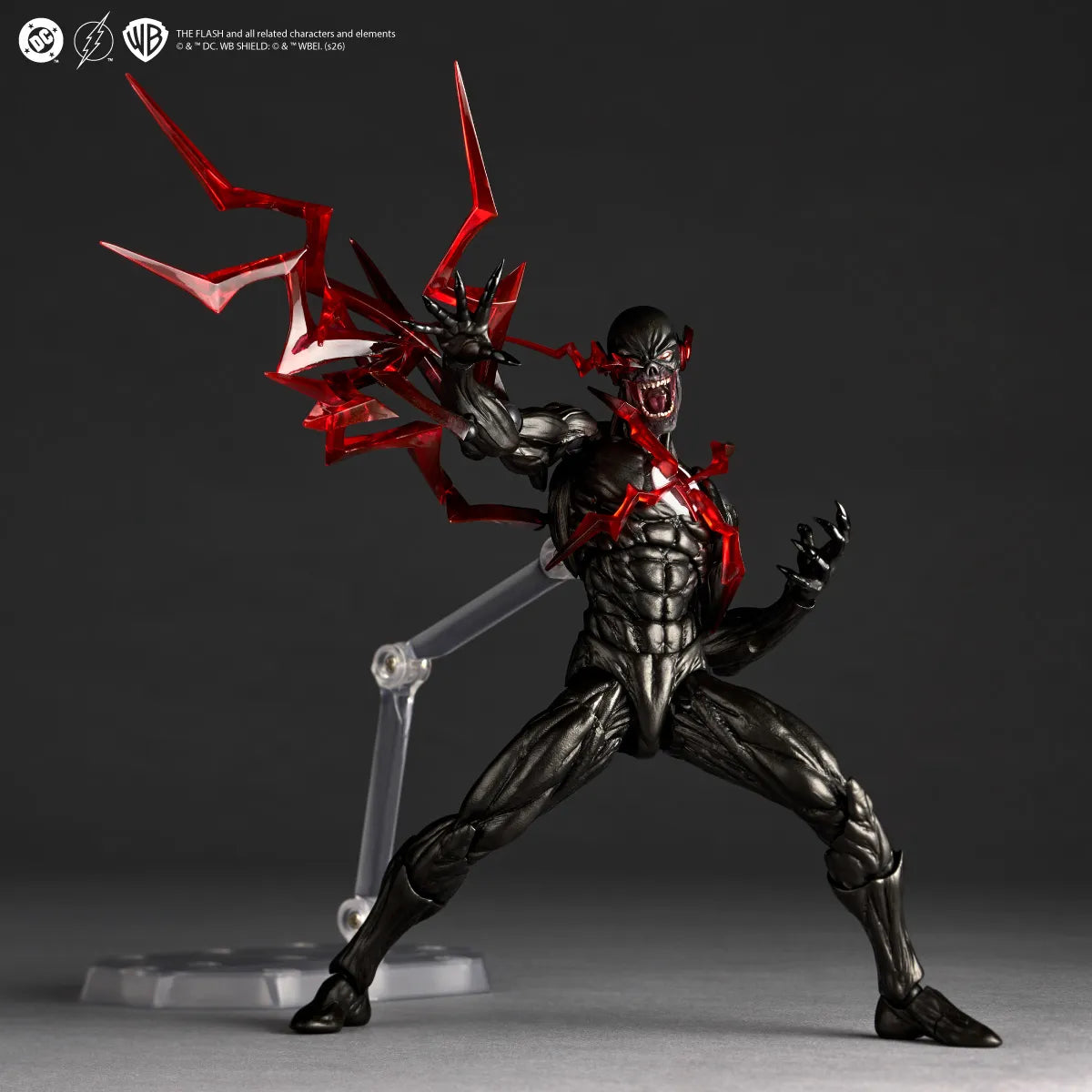 Revoltech Amazing Yamaguchi Dc Comics Black Flash Action Figure
