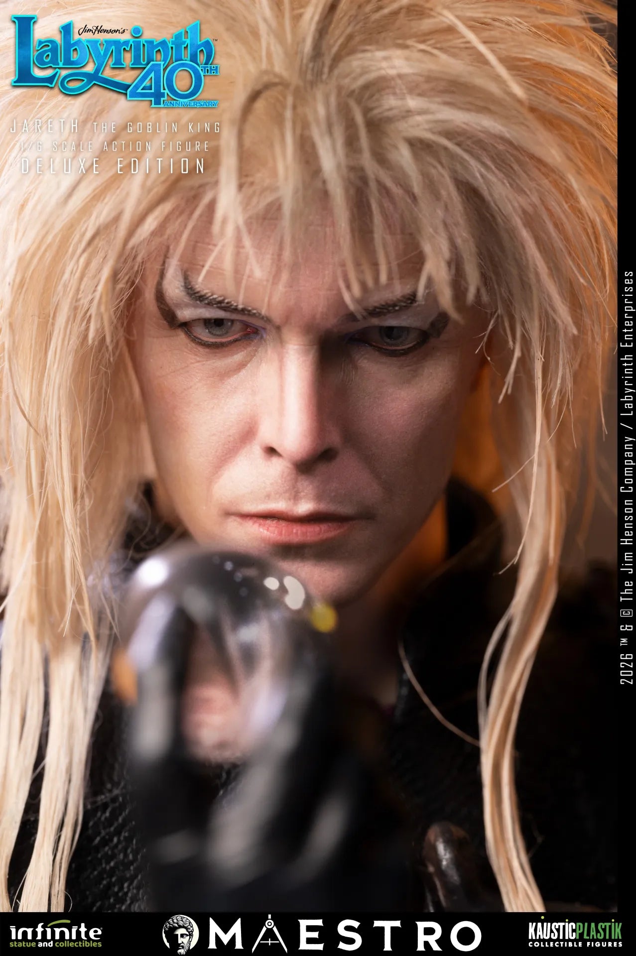 Labyrinth Jareth The Goblin King 1/6 Action Figure Deluxe Edition