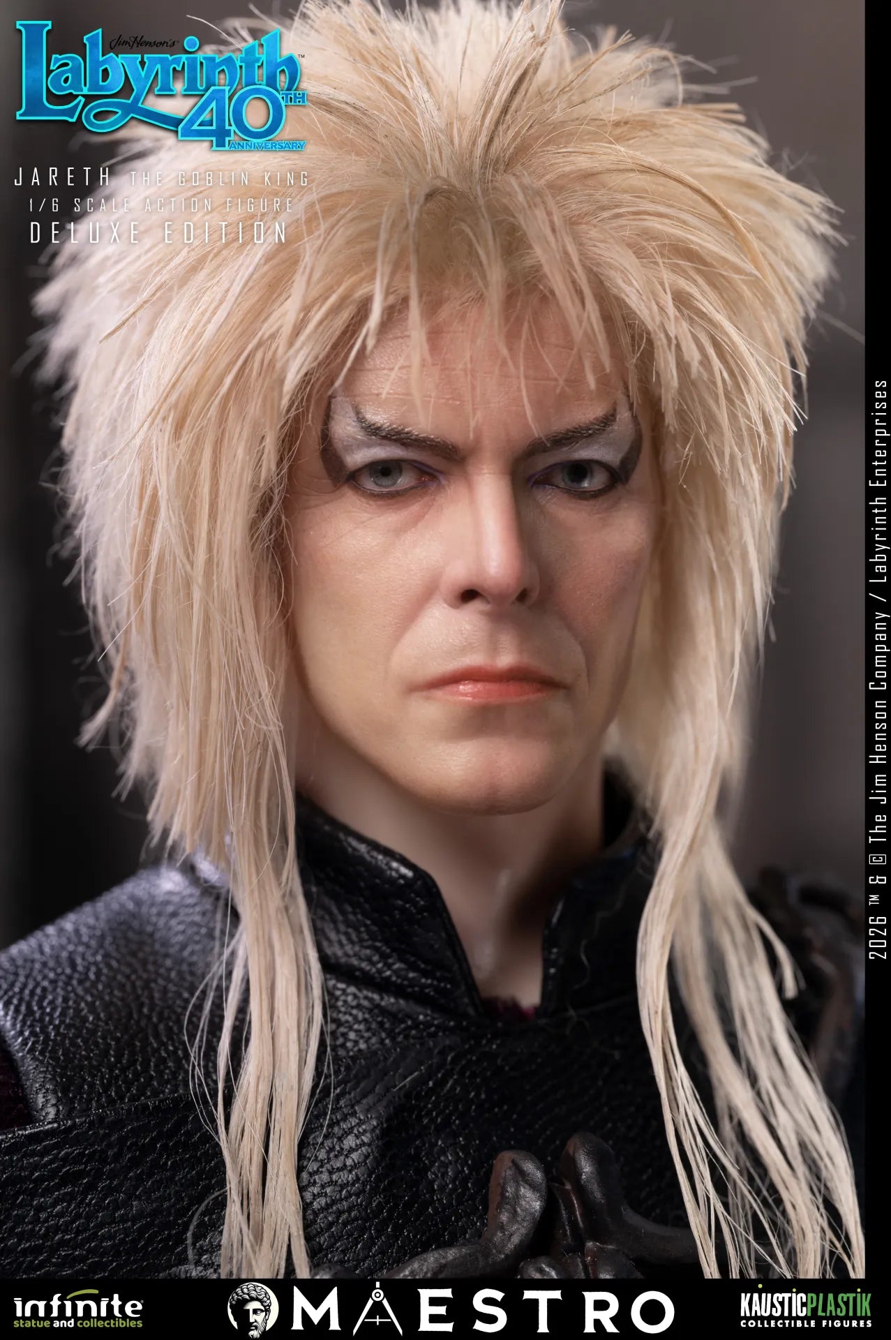 Labyrinth Jareth The Goblin King 1/6 Action Figure Deluxe Edition