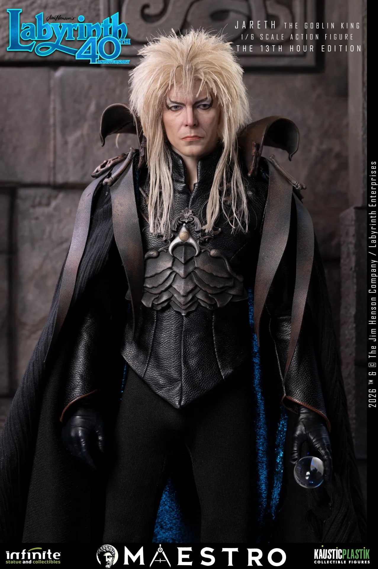 Labyrinth Jareth The Goblin King 1/6 Action Figure The 13th Hour Edition