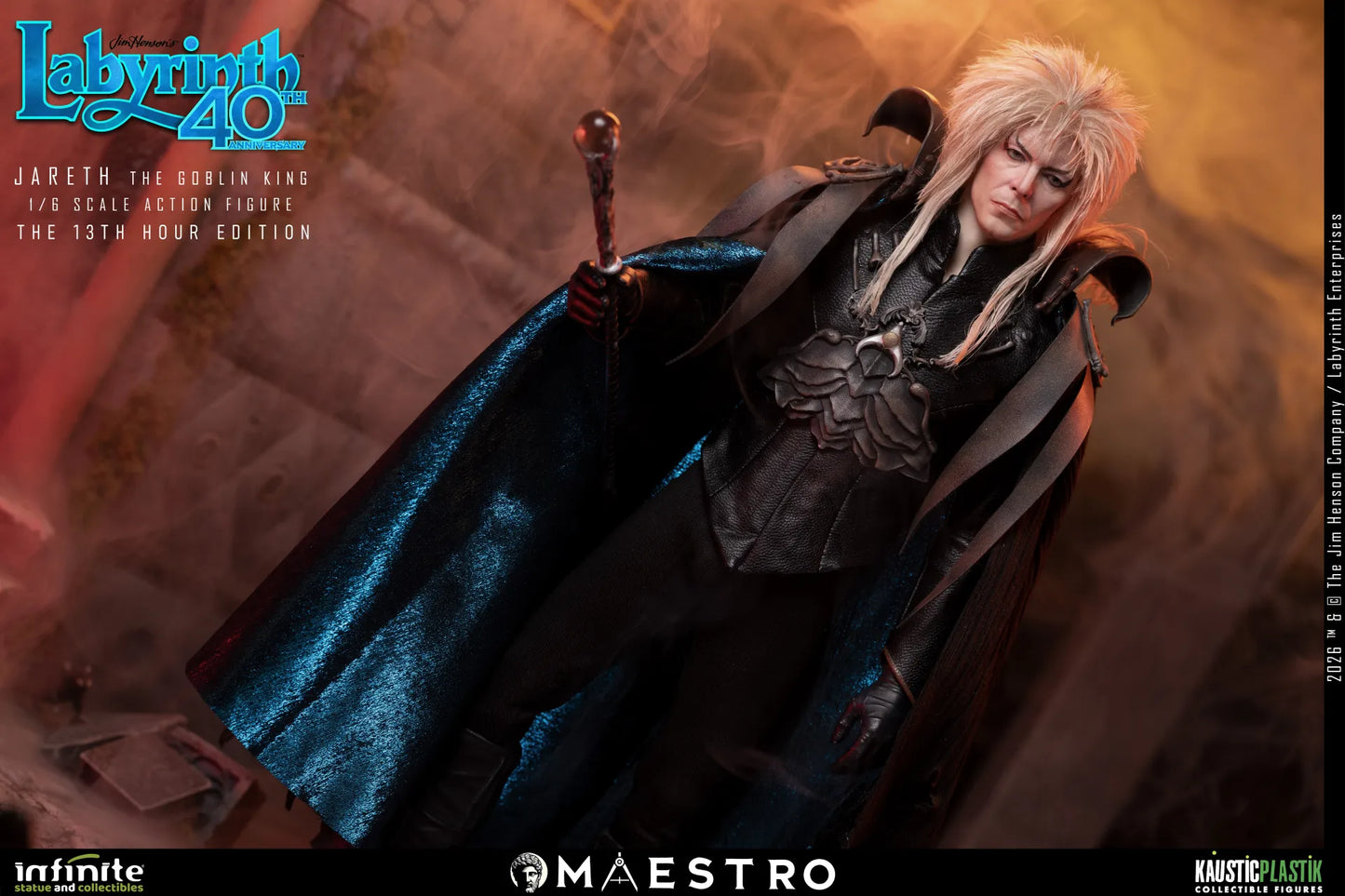 Labyrinth Jareth The Goblin King 1/6 Action Figure The 13th Hour Edition