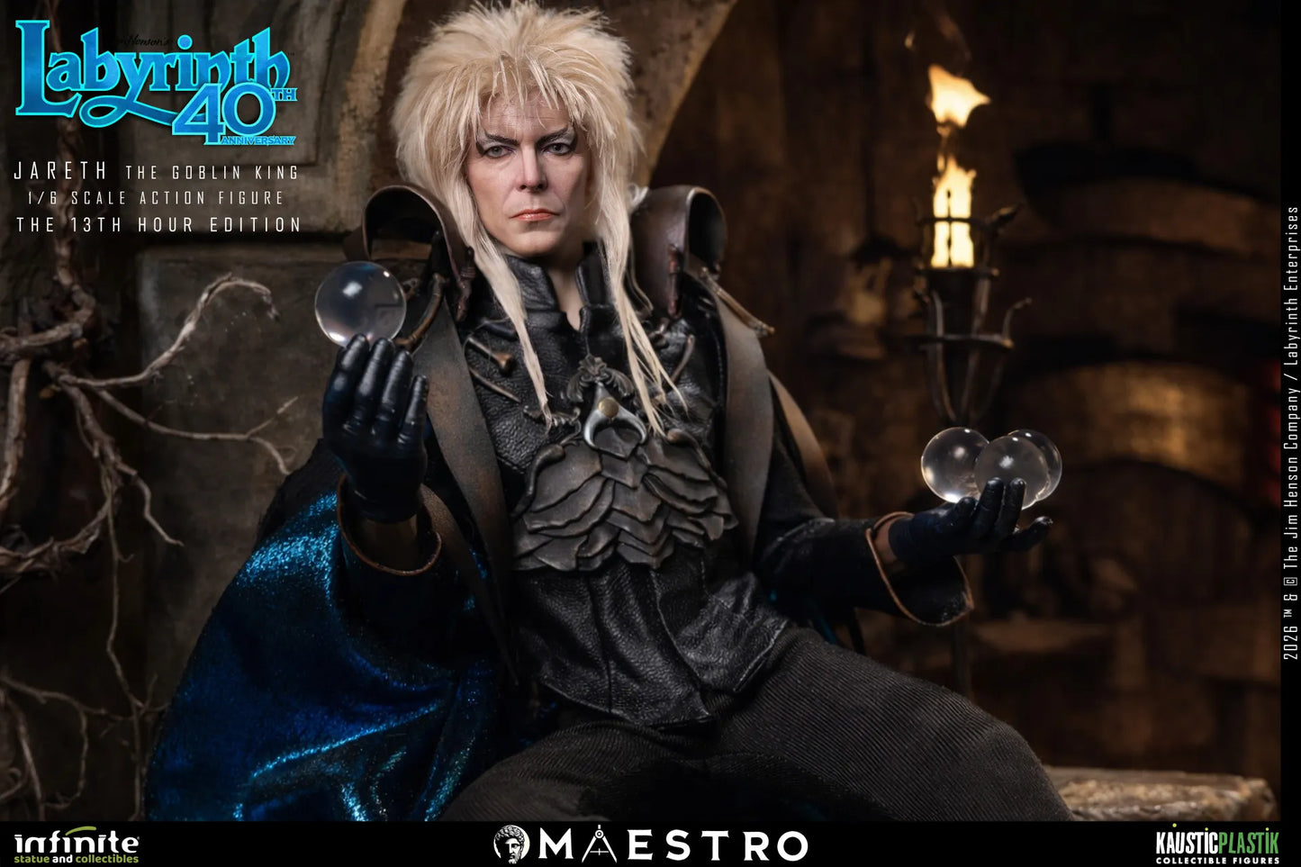 Labyrinth Jareth The Goblin King 1/6 Action Figure The 13th Hour Edition