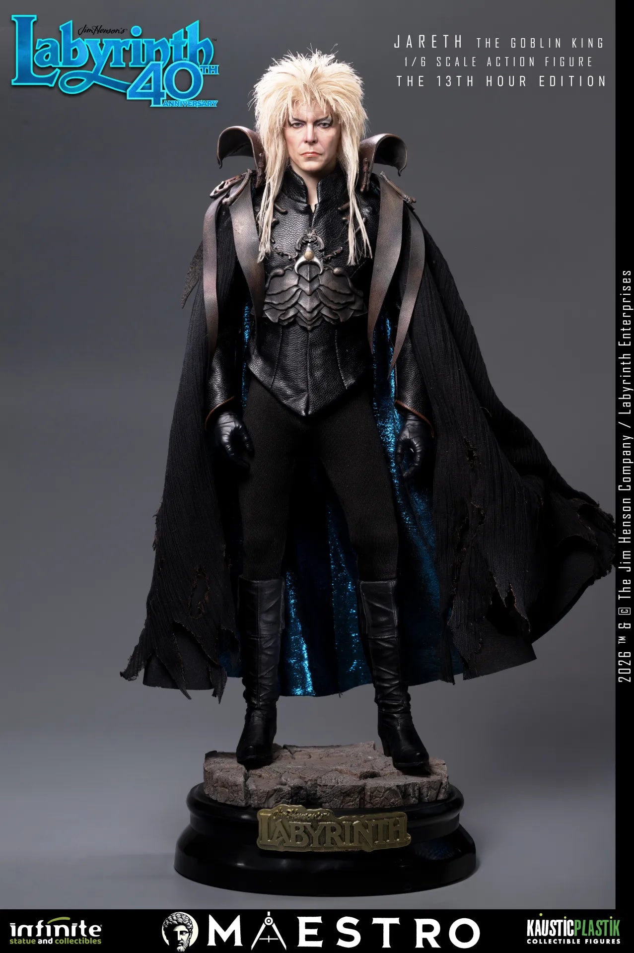 Labyrinth Jareth The Goblin King 1/6 Action Figure The 13th Hour Edition