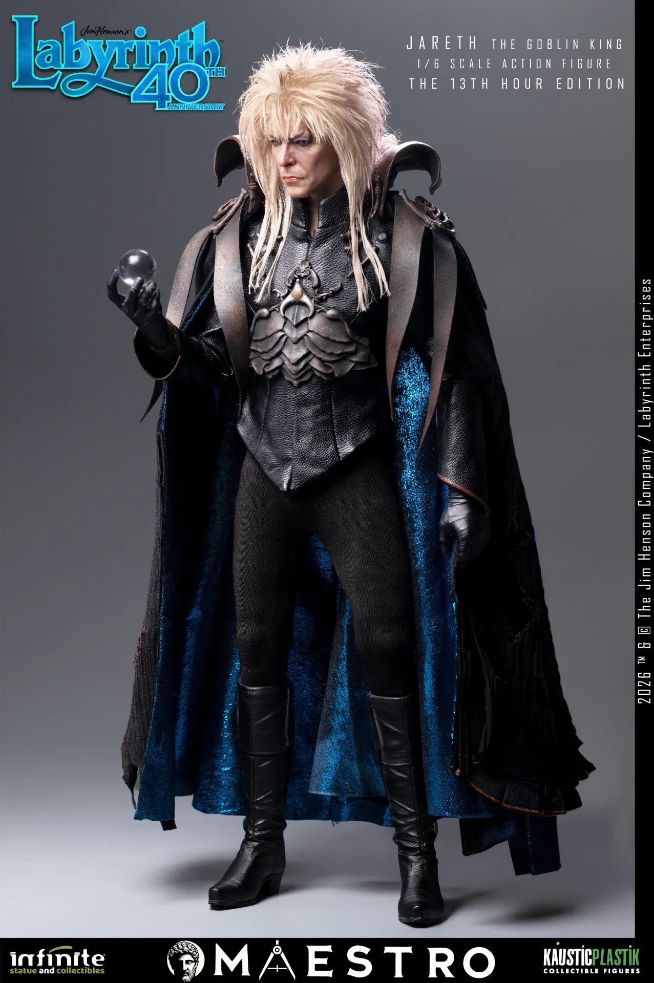 Labyrinth Jareth The Goblin King 1/6 Action Figure The 13th Hour Edition