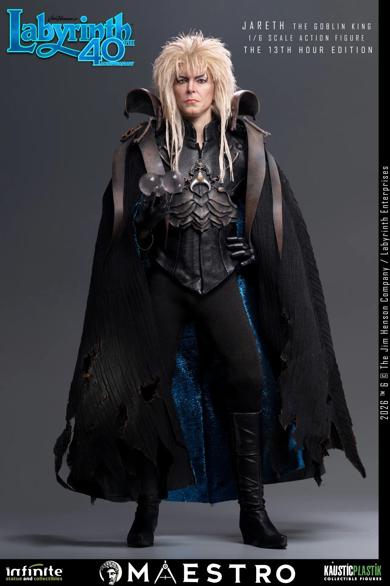 Labyrinth Jareth The Goblin King 1/6 Action Figure The 13th Hour Edition