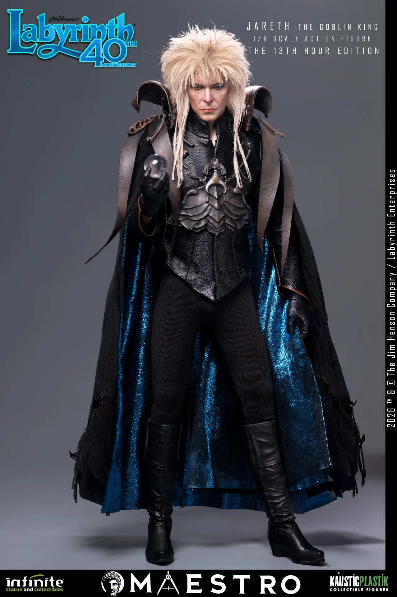 Labyrinth Jareth The Goblin King 1/6 Action Figure The 13th Hour Edition