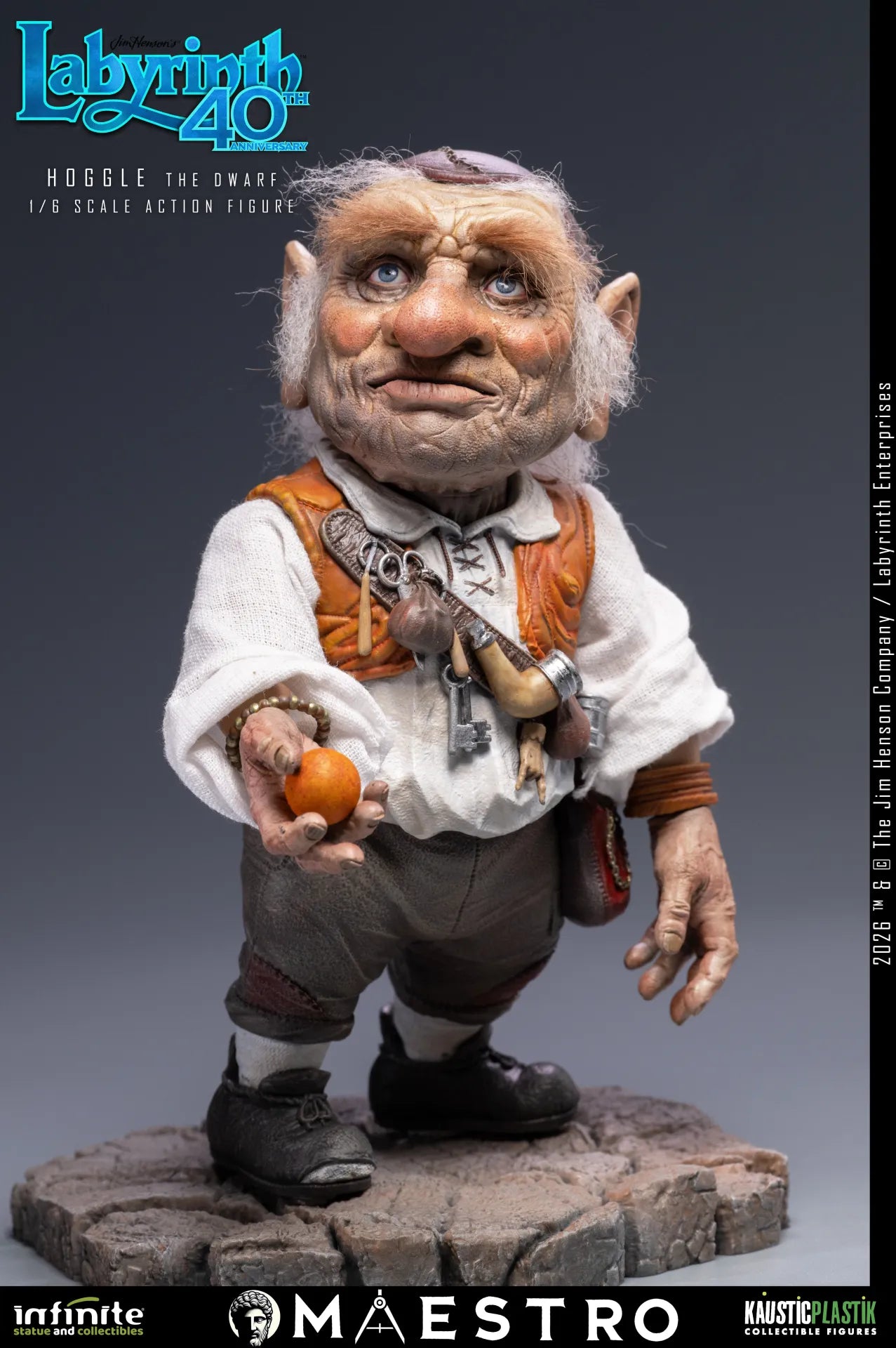 Labyrinth Hoggle The Dwarf 1/6 Action Figure