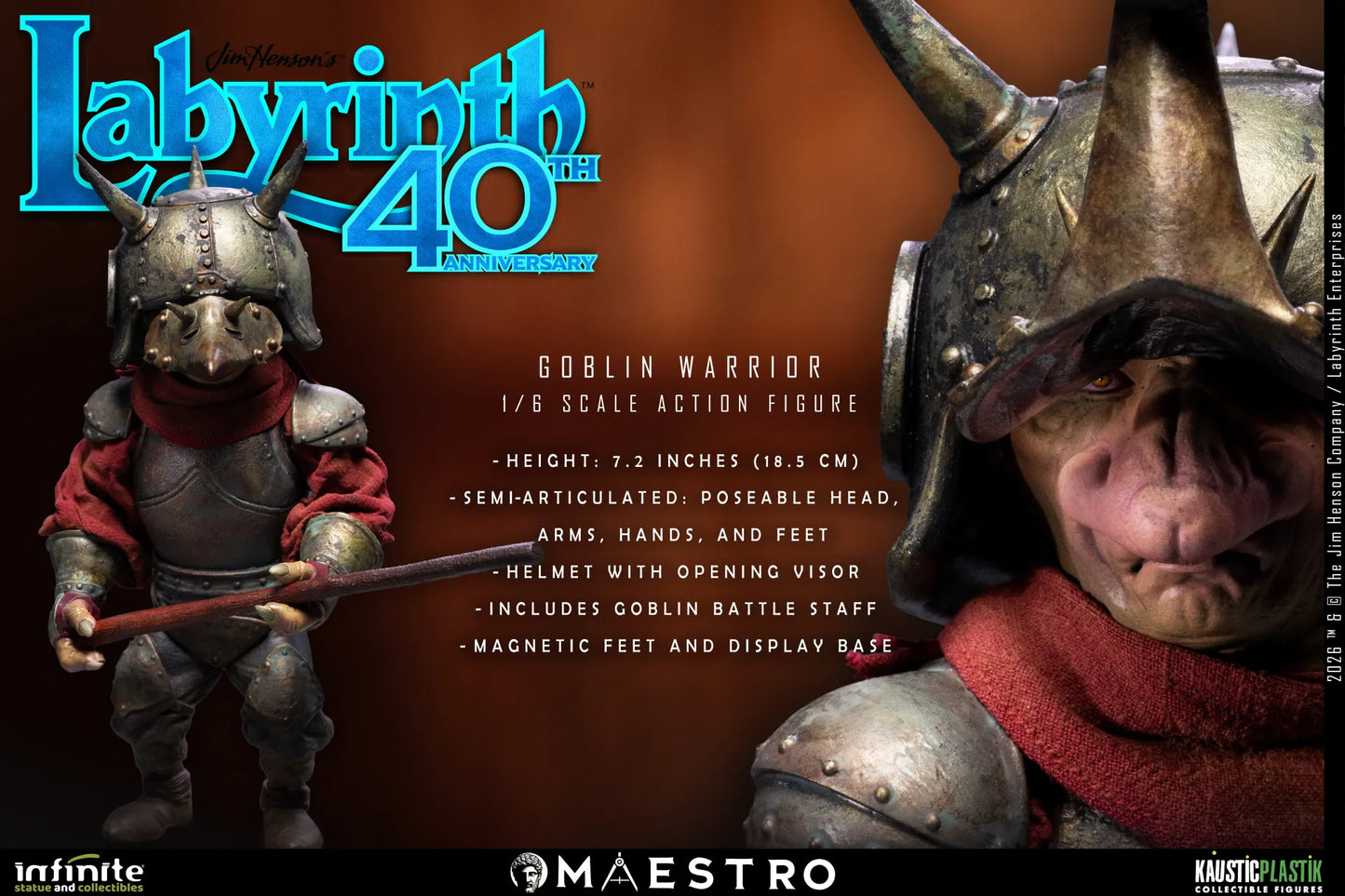 Labyrinth Goblin Warrior 1/6 Action Figure