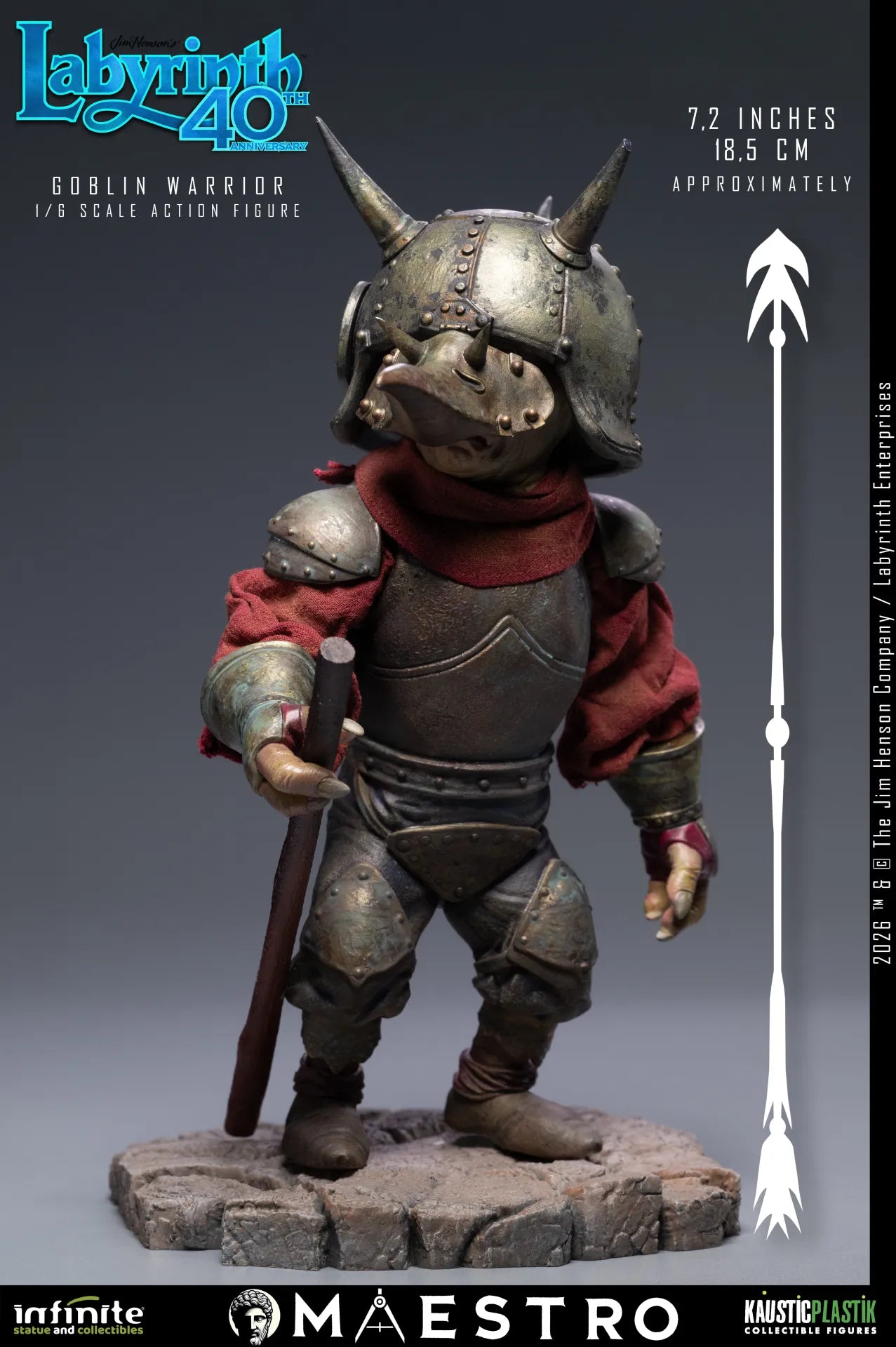 Labyrinth Goblin Warrior 1/6 Action Figure