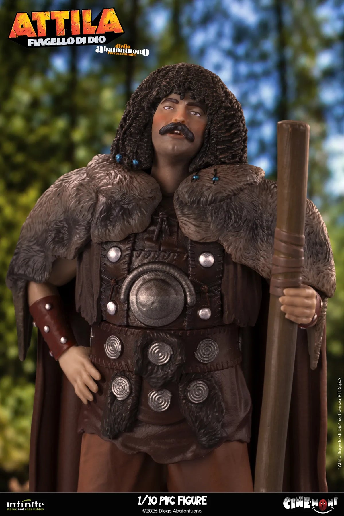 Diego Abatantuono Attila Cine-moni Pvc Figure