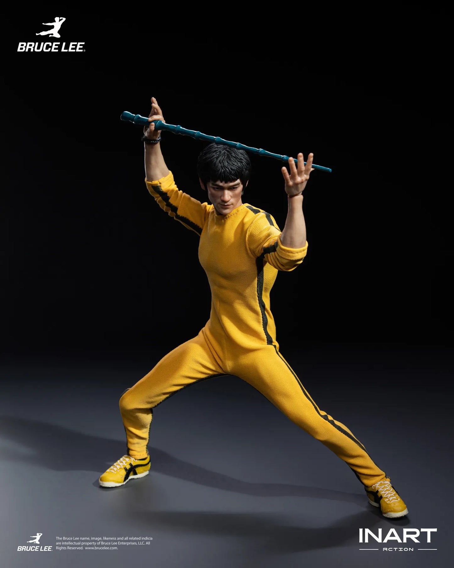 Bruce Lee (yellow Jumpsuit) 1/12 Collectible Figure